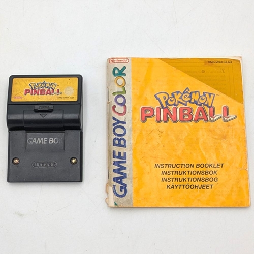 Pokemon Pinball - Original Æske - GameBoy Color (B Grade) (Genbrug)